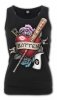 Harley Quinn Rotten - Ladies Razor Top Spiral